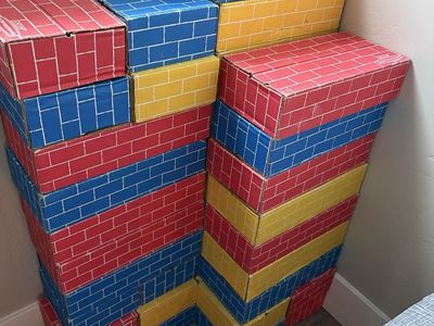40 Card Board Blocks