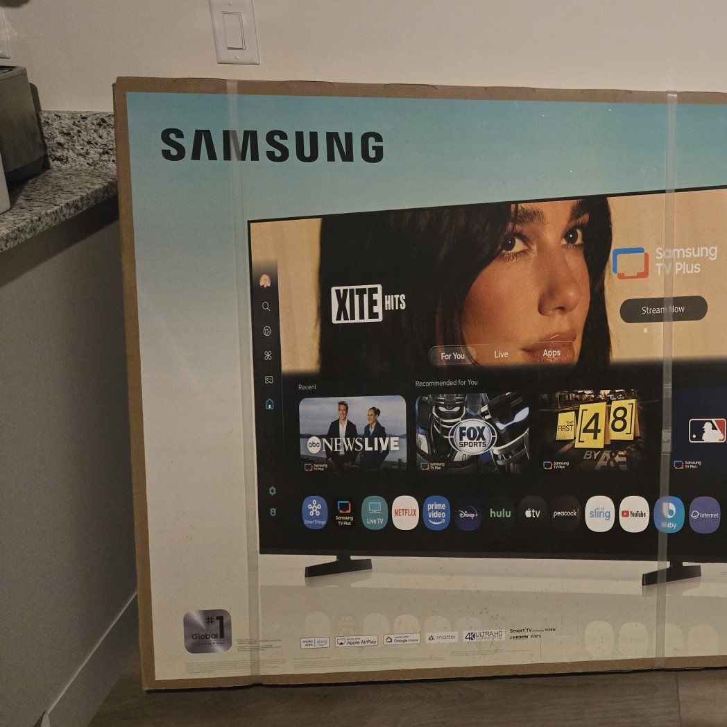 Samsung 75" brand new, never opened the box