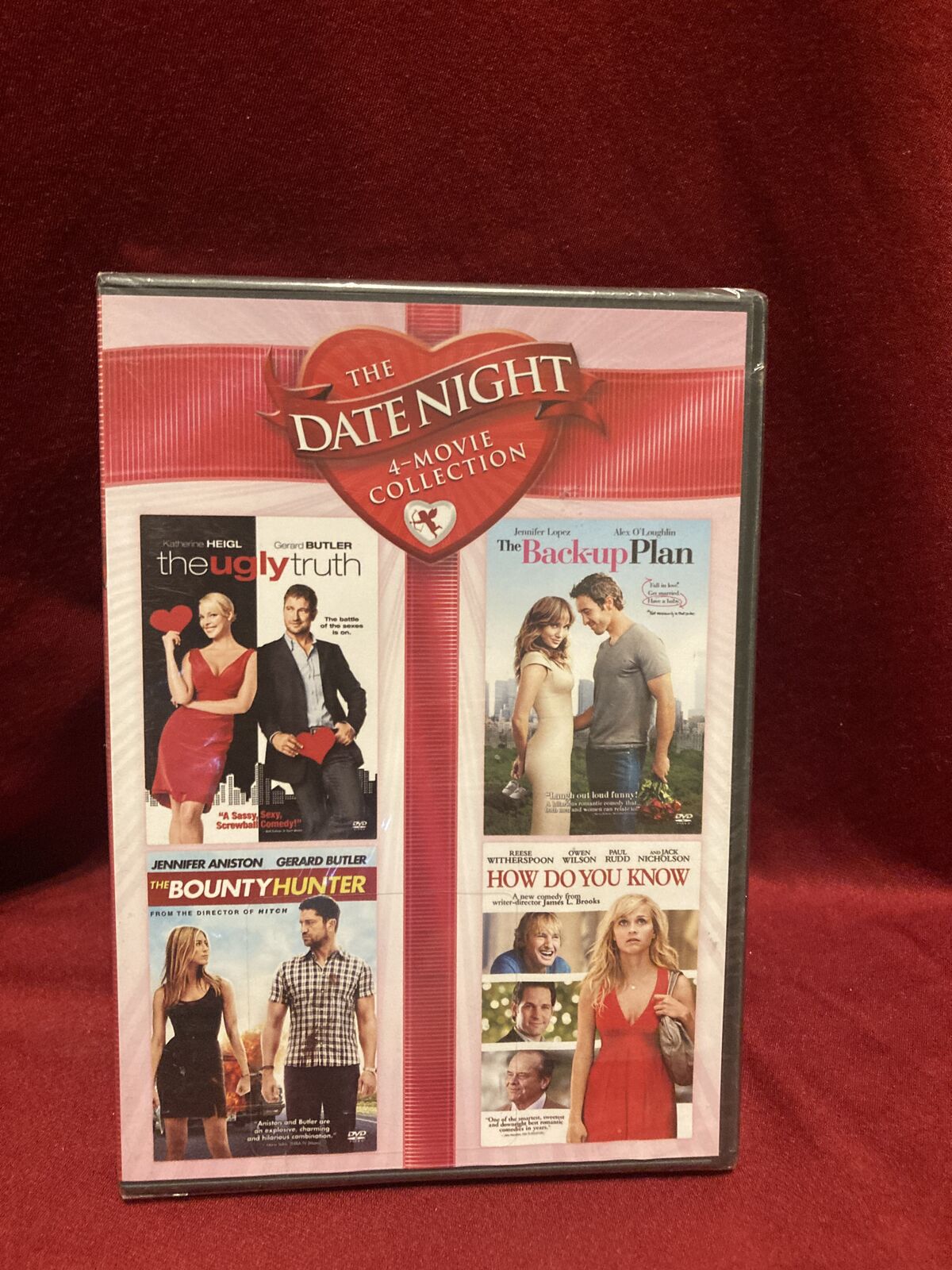 Date Night 4 Movie Valentines Collection DVDs New
