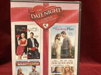 Date Night 4 Movie Valentines Collection DVDs New
