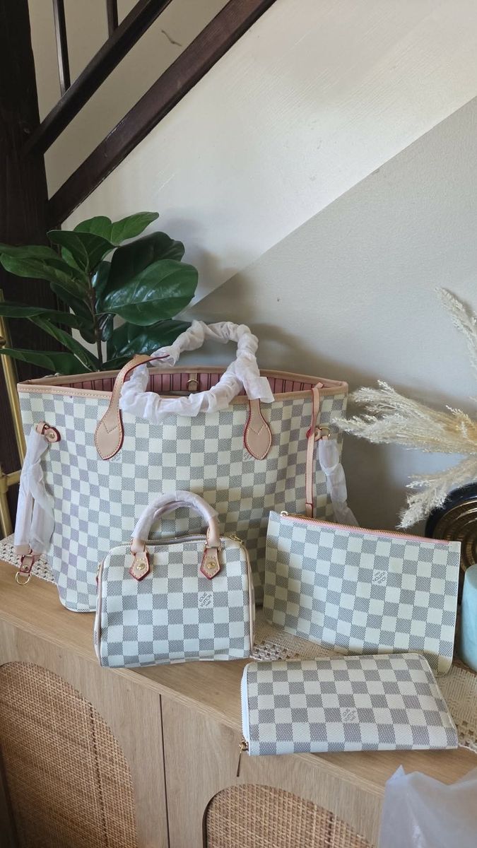 LV inspired Purse set