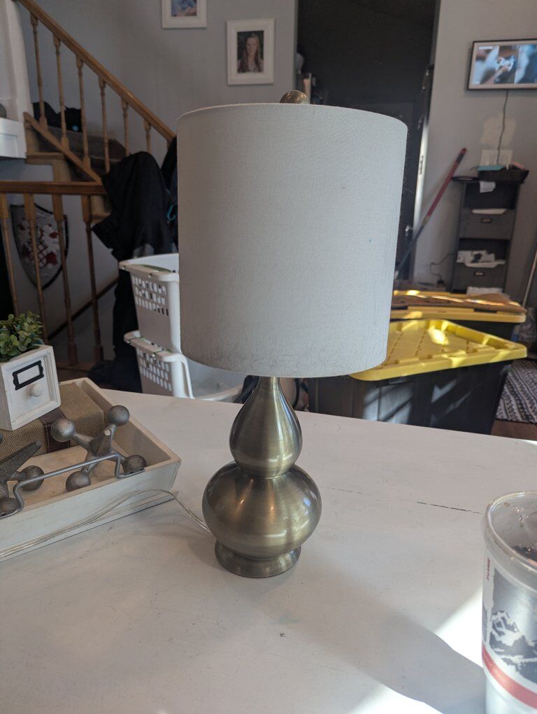 lamp with shade