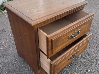 Wood Nightstand