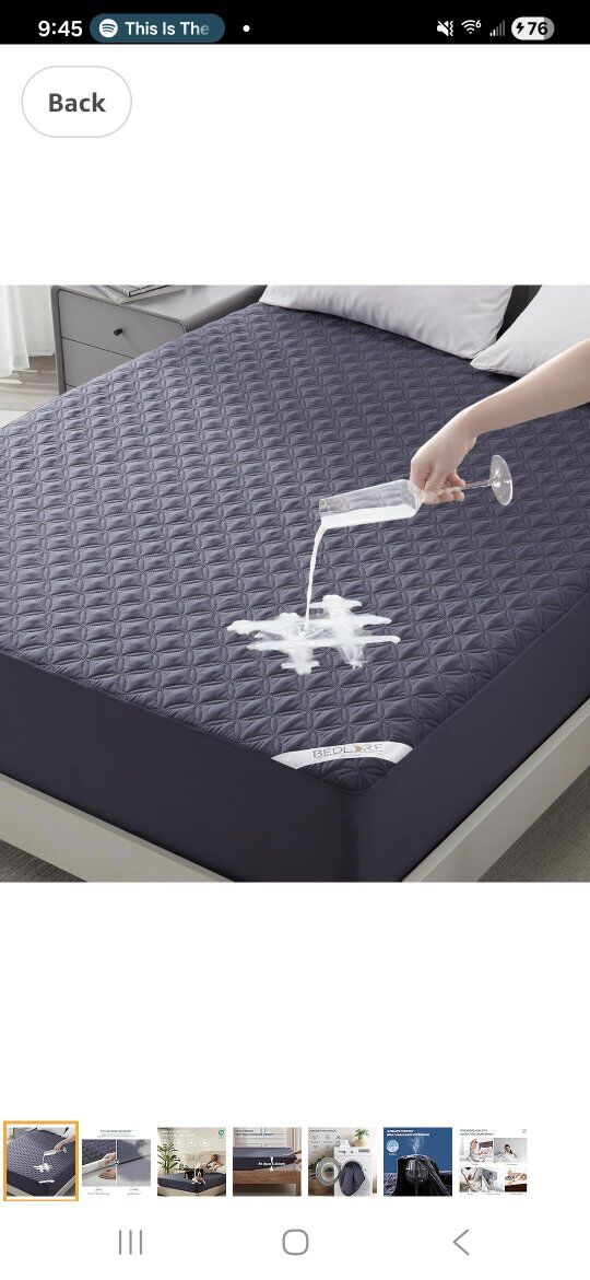 Bedlore Waterproof Mattress Cover