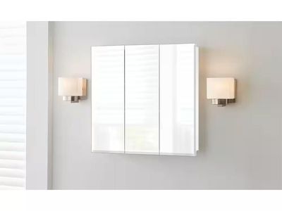 Frameless Tri-View Cabinet 30-3/8x30-3/16 in.