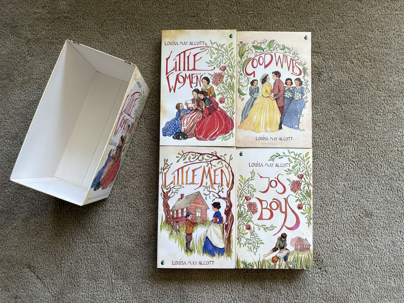 The Complete Little Women Collection Boxed Set, by Louisa May Alcott