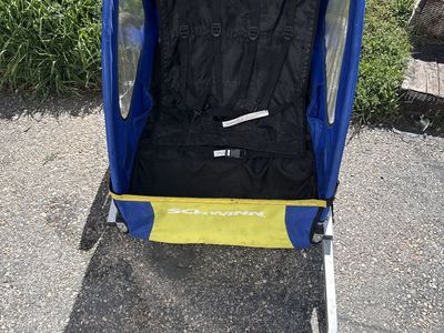 Schwinn Child Bike Trailer Single Double Carrier Joyrider Echo Trailblazer Universal Coupler