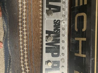 Tech 21 Fly Rig 5 SansAmp Plexi DLA Guitar Multi-Effects Pedal with Box & Power Supply21