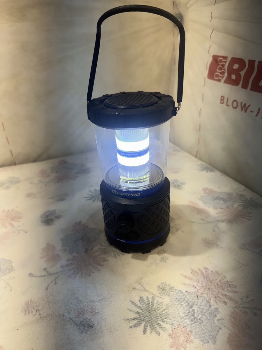 LUXPRO Portable LED Camping Lantern with Handle
