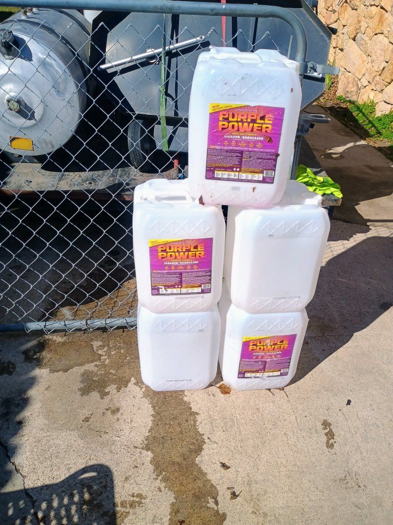 5 gallons  chemical tanks
