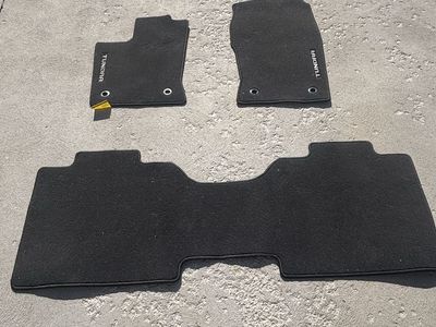 Truck Black Carpet Floor Mat Set - Front & Rear - New with Tags