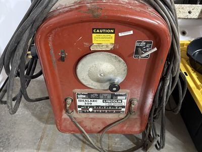 Lincoln Idealarc 250 Arc Welder - Heavy-Duty AC/DC Welding Machine for Garage or Shop