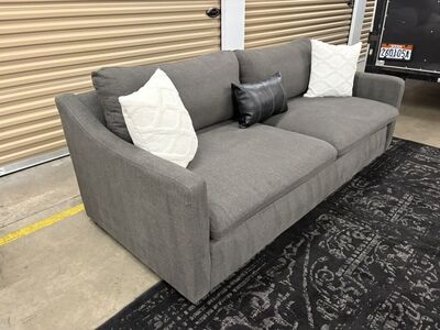 Grey Cloud Feathers Couch (Free Delivery)