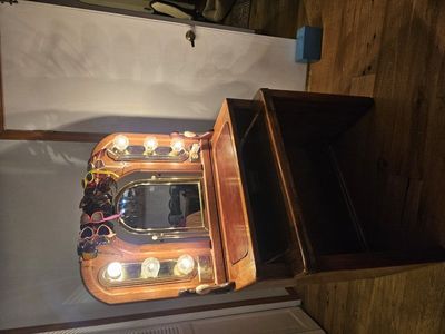 Lighted Mirror Solid Wood Vanity