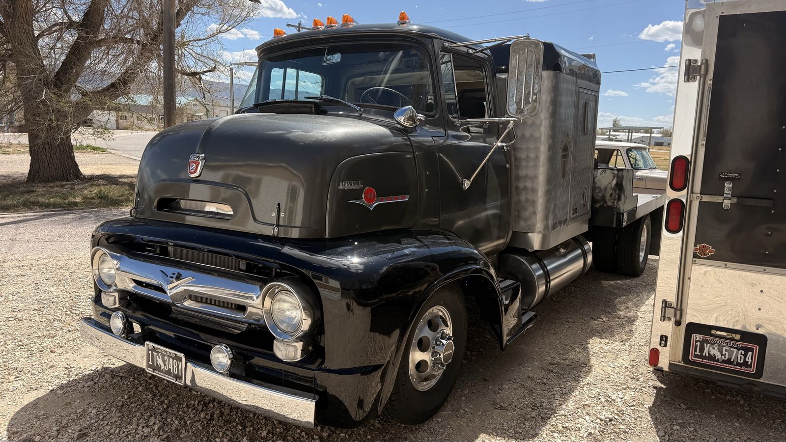 1956 Ford COE cab over cool build needs finished,