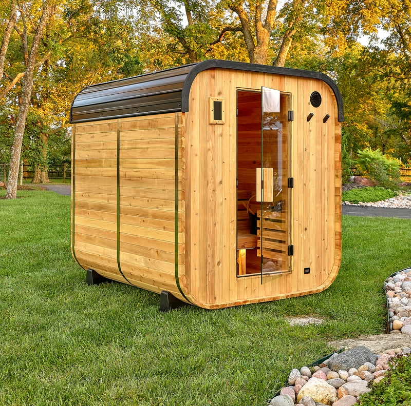 New In Box - Backyard Discovery Lennon Cube Sauna 4-6 Person (New $4,500 plus tax)