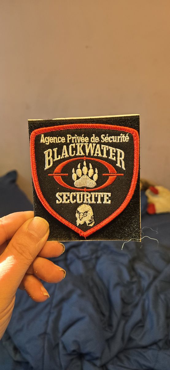 Black Water patch