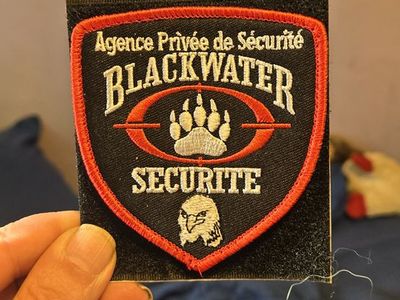 Black Water patch
