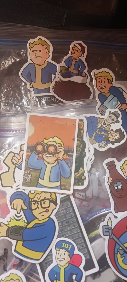 Fallout stickers nuka cola caps
