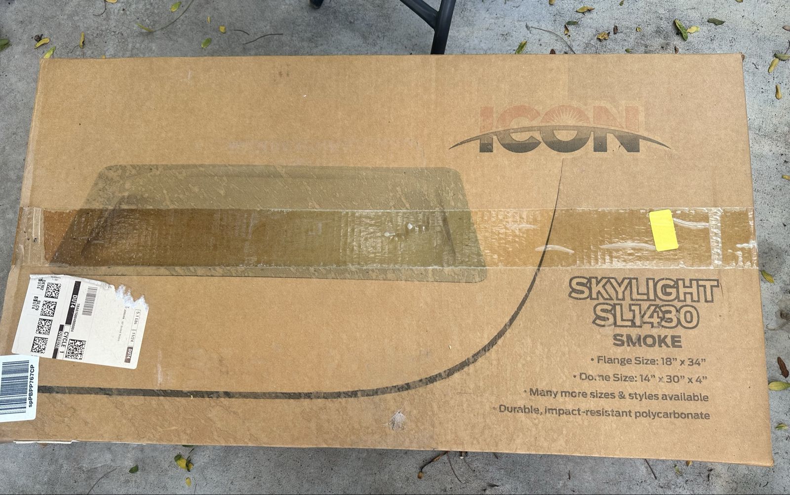 Icon RV Skylight - New in Box
