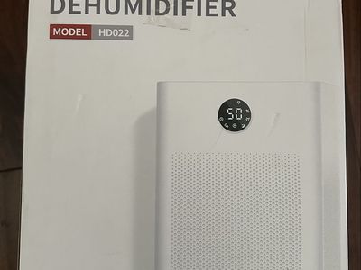 TOYOPEEK Rotary Dehumidifier 1500mL/Day 3L Water Tank Low Noise LED Display