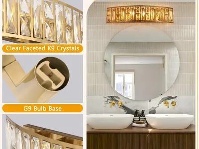 KLKLCH Bathroom Vanity Light