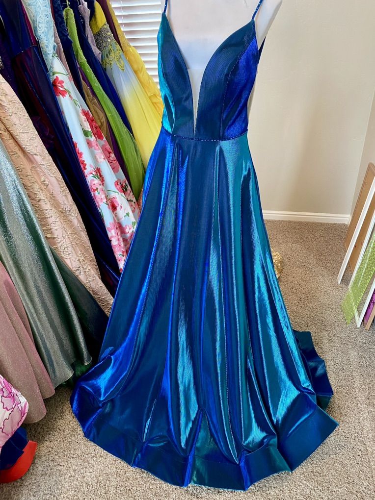 Blue Prom Dress