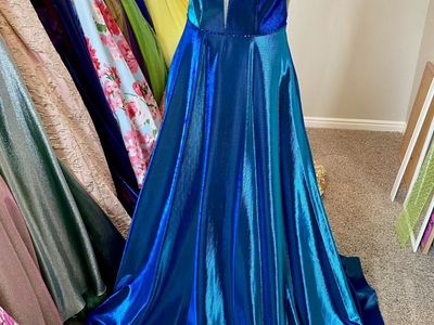 Blue Prom Dress