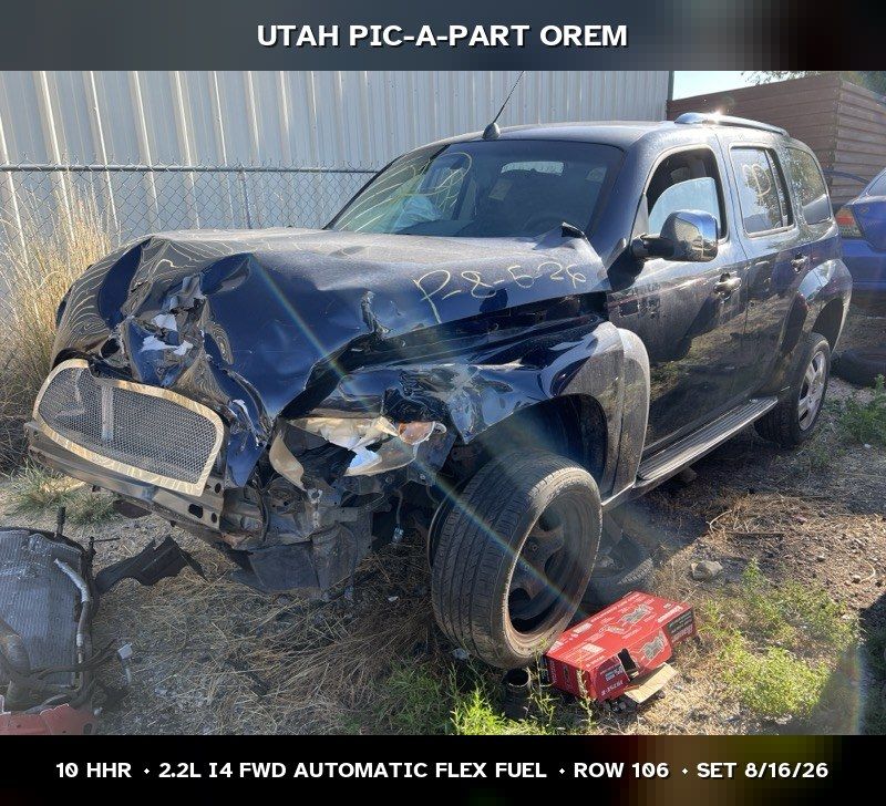 Just In! 2010 Chevrolet HHR Parts - UTPAP Orem