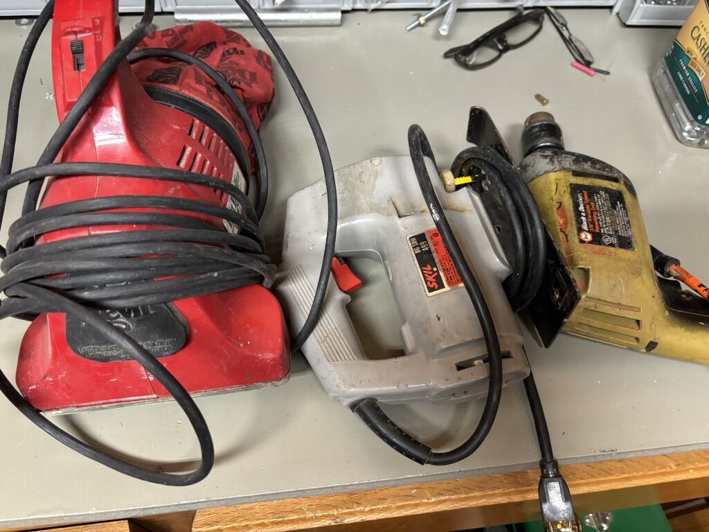 Drill, Vacuum And Jigsaw
