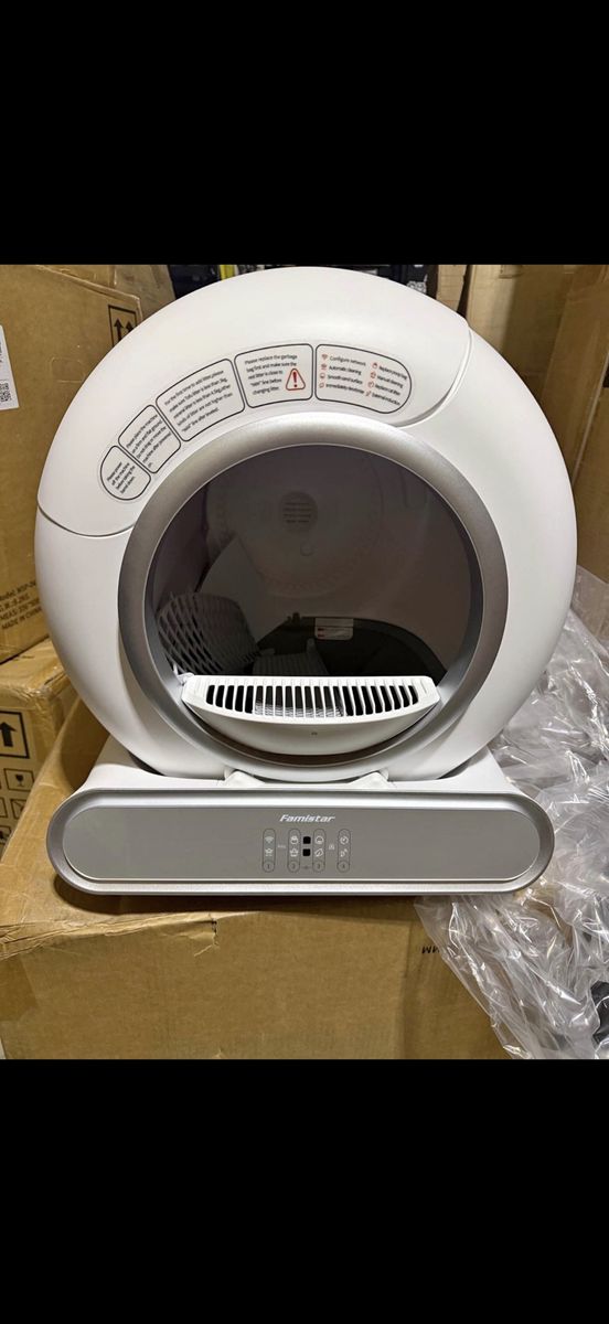 NEW Automatic Cat Litter Box - Self-Cleaning, Large Capacity, Odor Control, Child Lock