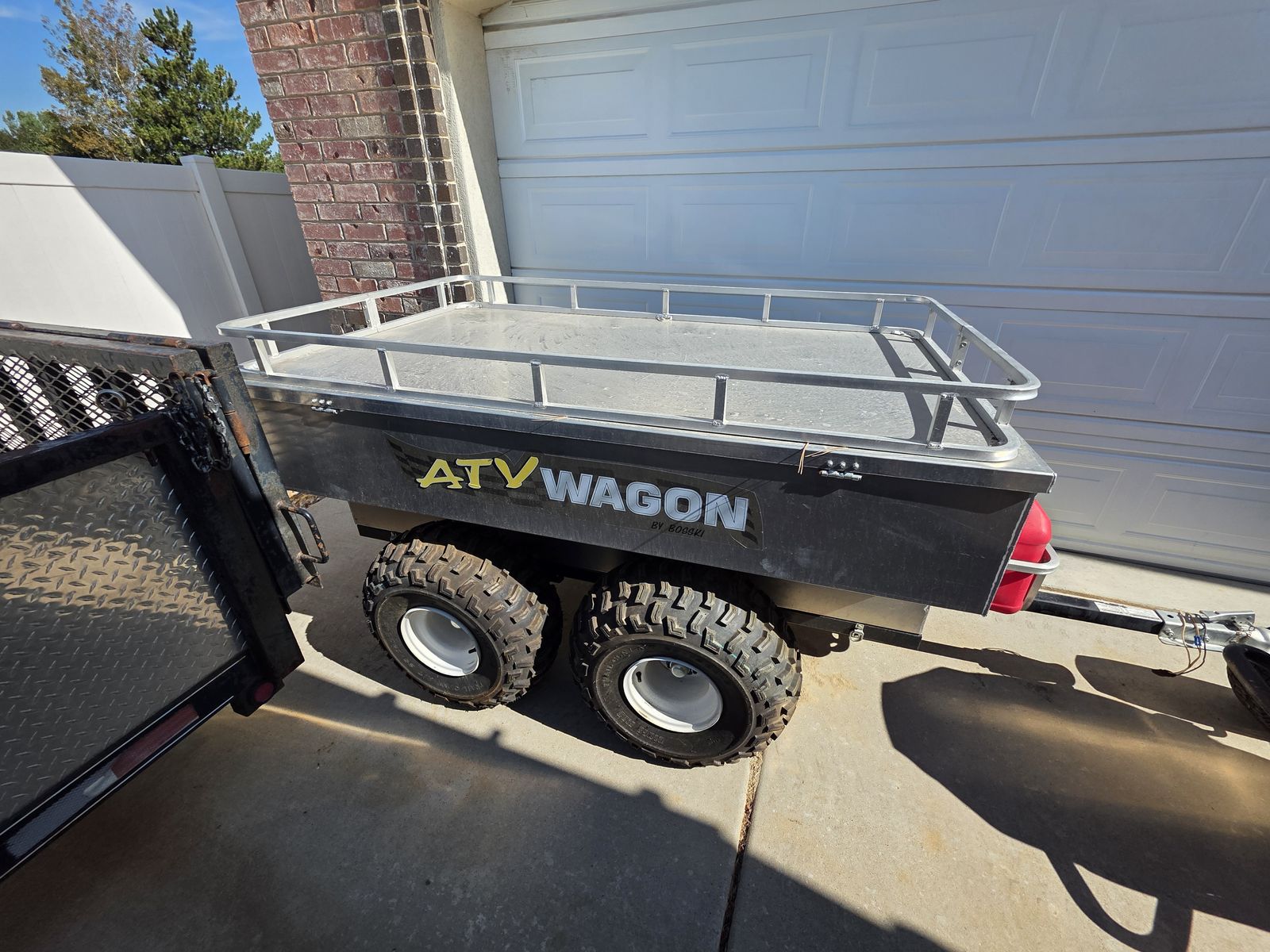 Bosski 1600AL ATV Trailer