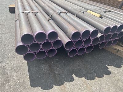 FENCE TUBING DEAL!! Surplus Steel Round Tubing 4" OD x 3/16" wall $5.98/FT