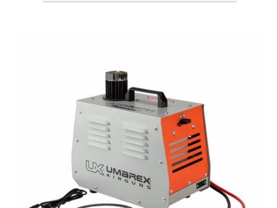 "Brand New Umarex ReadyAir Portable 4500 PSI Oilless Compressor" or "Umarex Hiqh-Pressure HPA Compressor - New in Box".