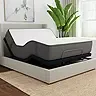 NEW in box LulaaBED 12" Soft & Firm Flippable Memory Foam Mattress & Adjustable Base Set, Full Mattress