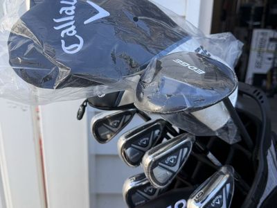New Callaway 10 Piece Complete Golf Set Graphite Shafts