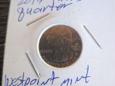2019 Texas & 2020 West Point Quarters W/V75 Mint Mark Collection, 2 Coins Total