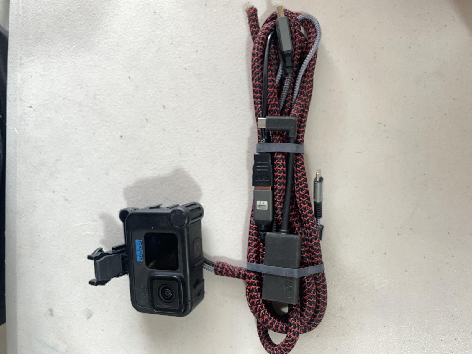GoPro HERO Action Camera + Braided Cable – $60