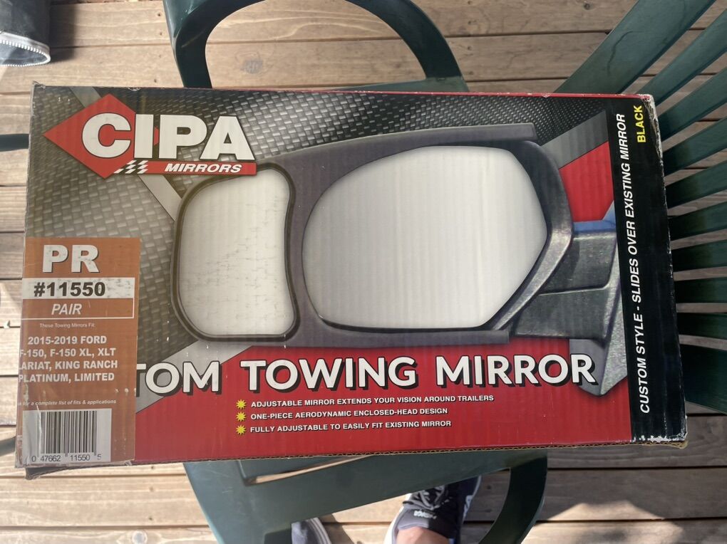 Tow Mirror Extension F150 2015 To Present