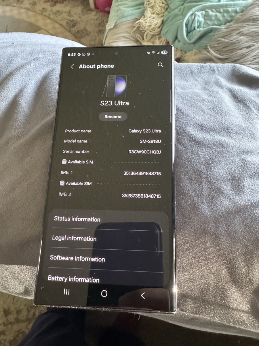 Samsung galaxy S23 ultra unlocked