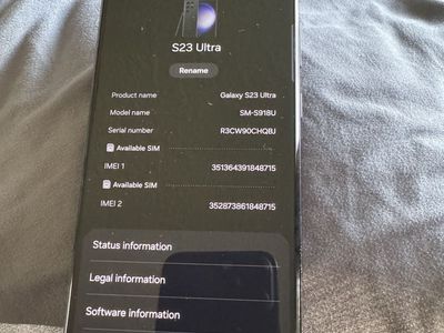 Samsung galaxy S23 ultra unlocked