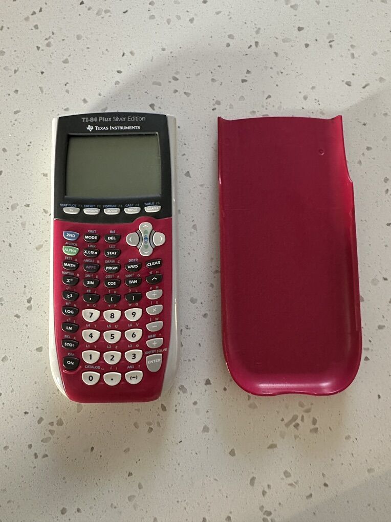Ti-84 Plus Silver Edition Calculalator / Batteries