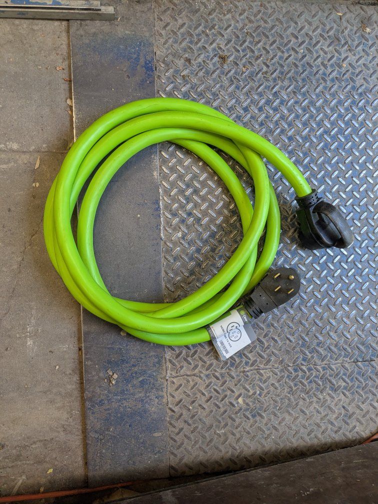 50 amp 6awg extension cord RV welder 15ft 14-50