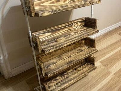 Childrens Homemade Shoe Rack