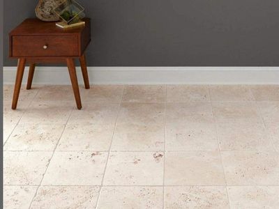 Ivory travertine 6x6 500sqf disponibles $$.99sqf