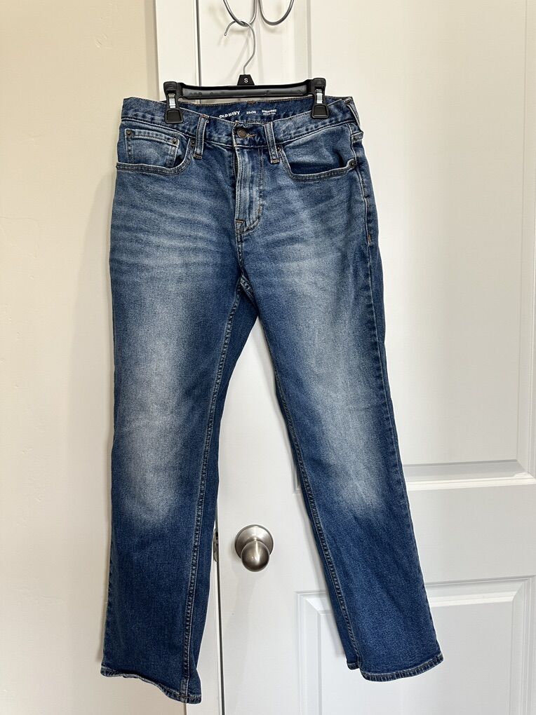 Old Navy Men’s Jeans Straight Leg 29 X 30