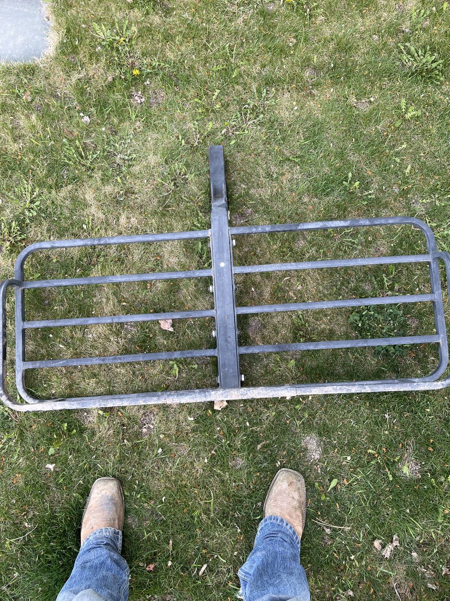 Elevated Hitch Mount Cargo Carrier