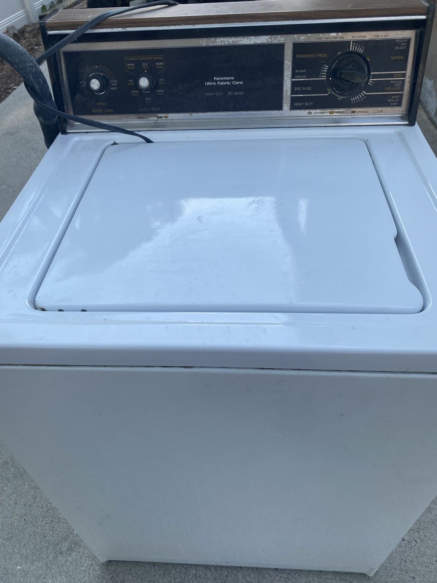Kenmore washing machine