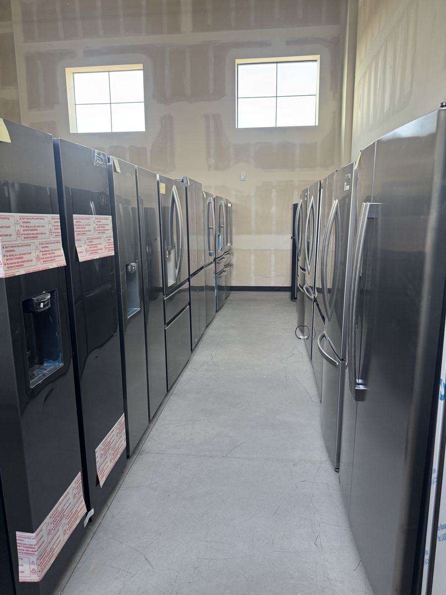 S&D Samsung and GE Side by Side Refrigerators