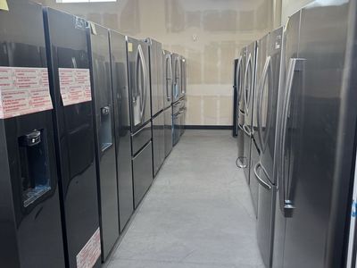 S&D Samsung and GE Side by Side Refrigerators